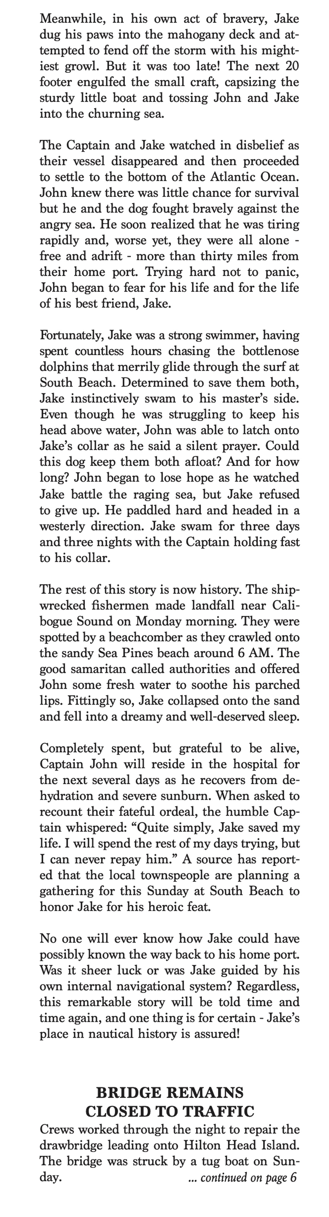The Legend of the Salty Dog - Part 2