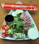 Close up of a dog's face